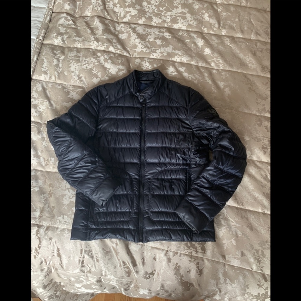 Belstaff Down Puffer Jacket Ink Blue 48EUR/38US